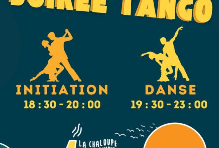 La Barje Affiche de la soirée Tango