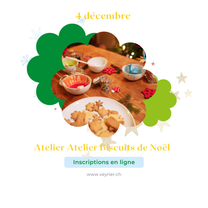 Confection de biscuit de noël pour enfants