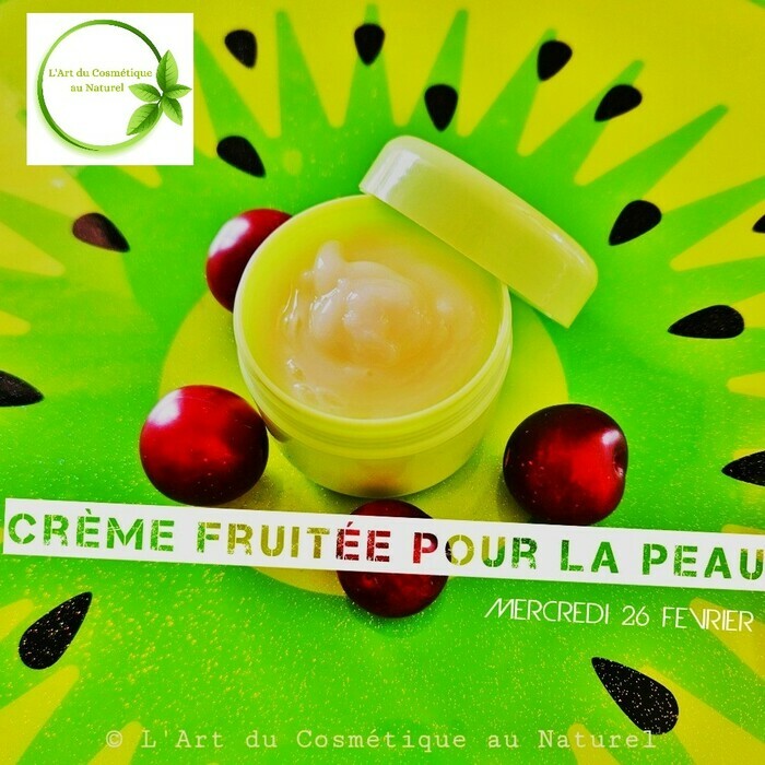 crème naturelle pour la peau