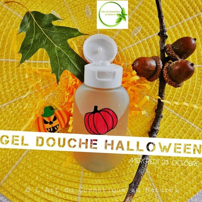 gel douche halloween