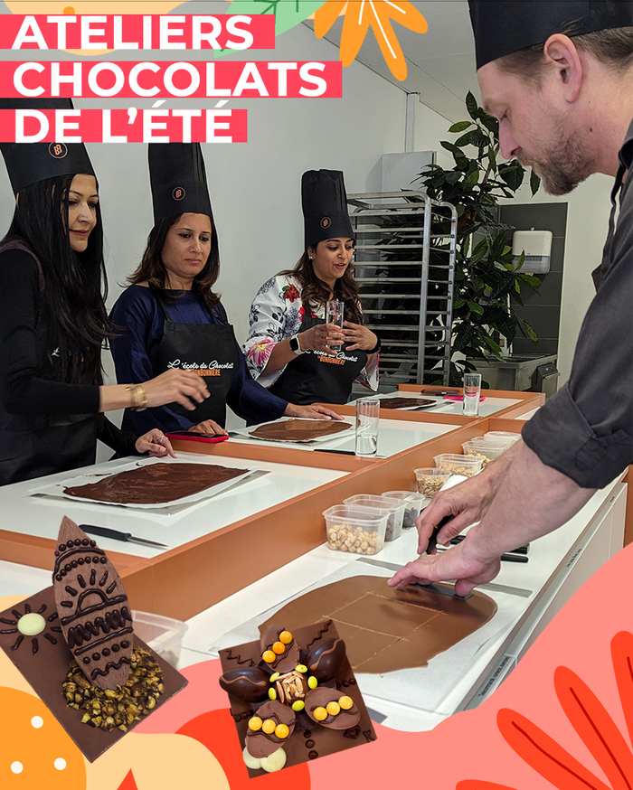 Atelier chocolaterie Genève été