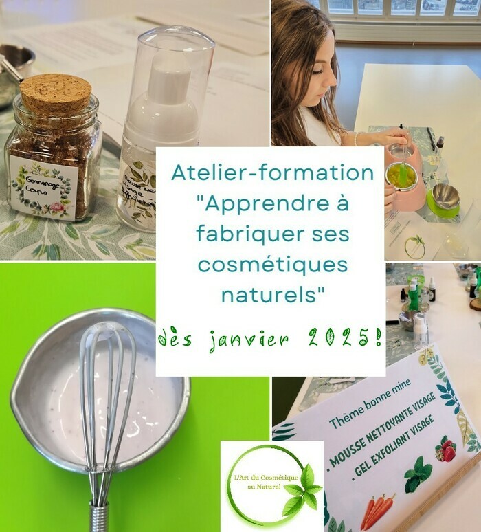 cours cosmétiques naturels