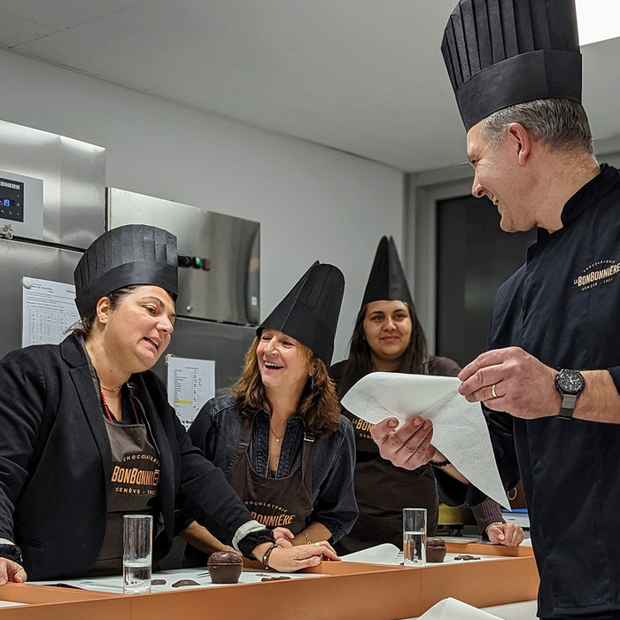 Atelier initiation à la chocolaterie Genève