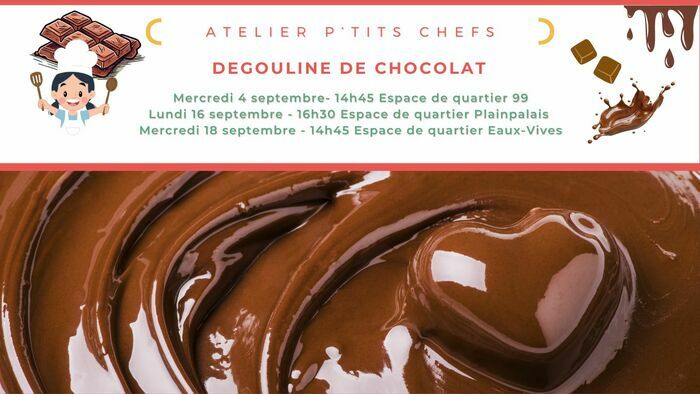 Agenda Ateliers Dégouline de chocolat  Septembre 2024