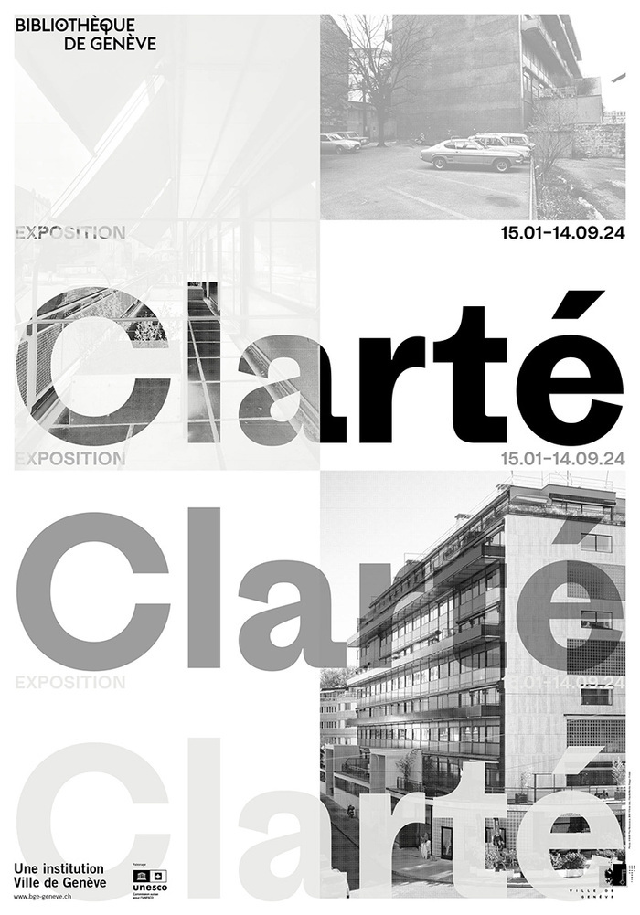 Affiche de l'exposition Clarté