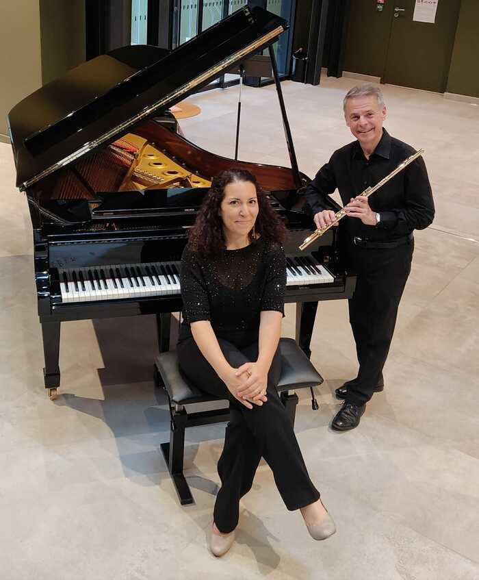 Photo de Claude Régimbald et Maëlle Azzoug