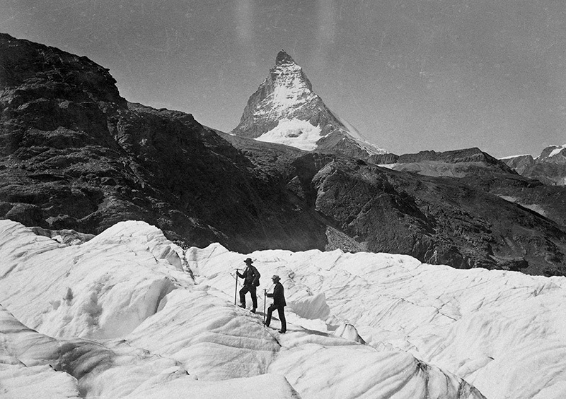 John Jullien, Glacier du Gorner et Cervin, vers 1885