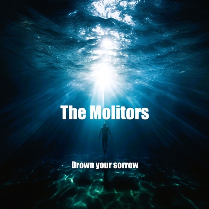 Image pochette premier album des Molitors, Drown your Sorrow, 2023.