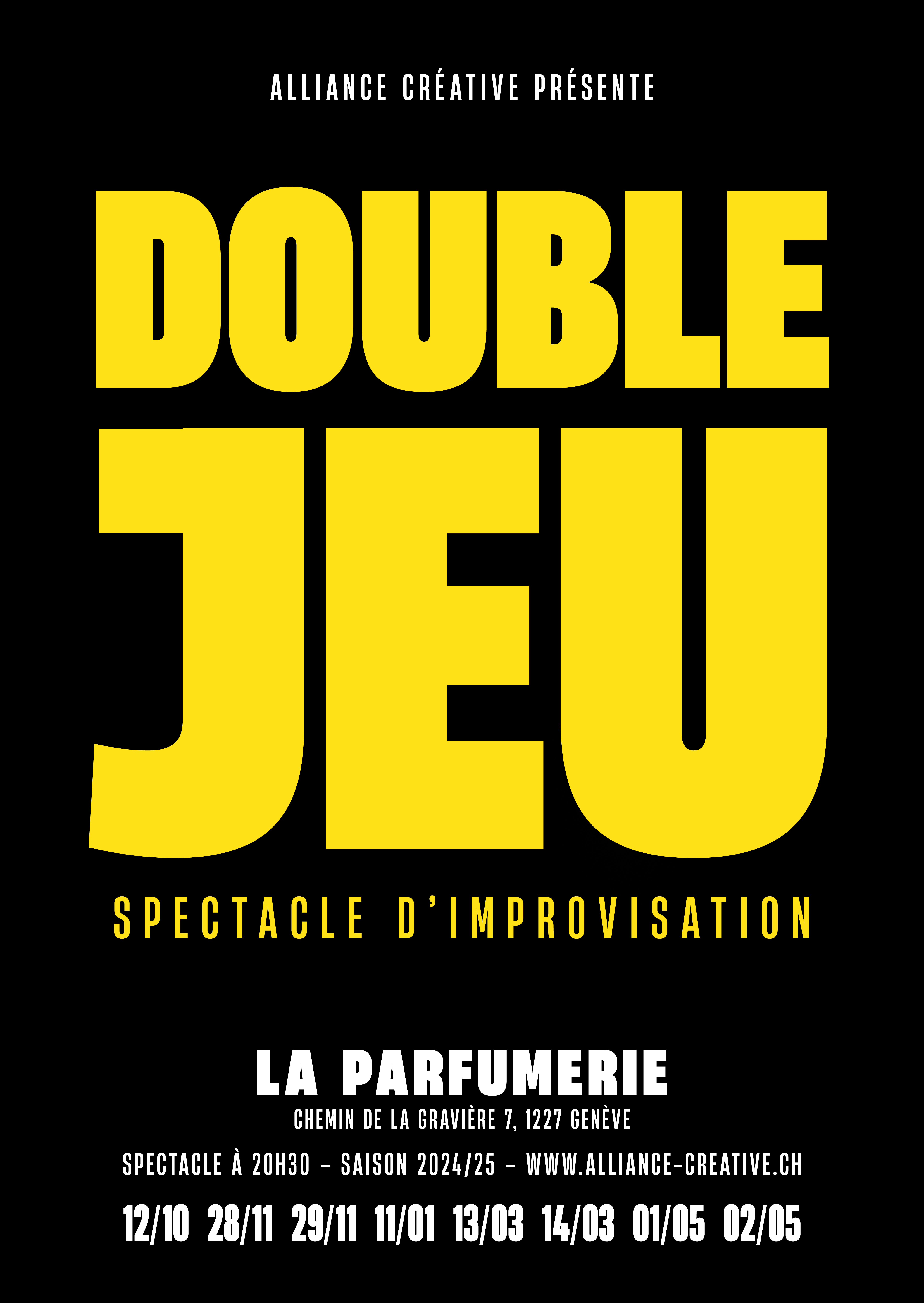 Affiche Double Jeu