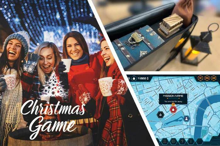 Escape Game image publicitaire jeu spécial noël