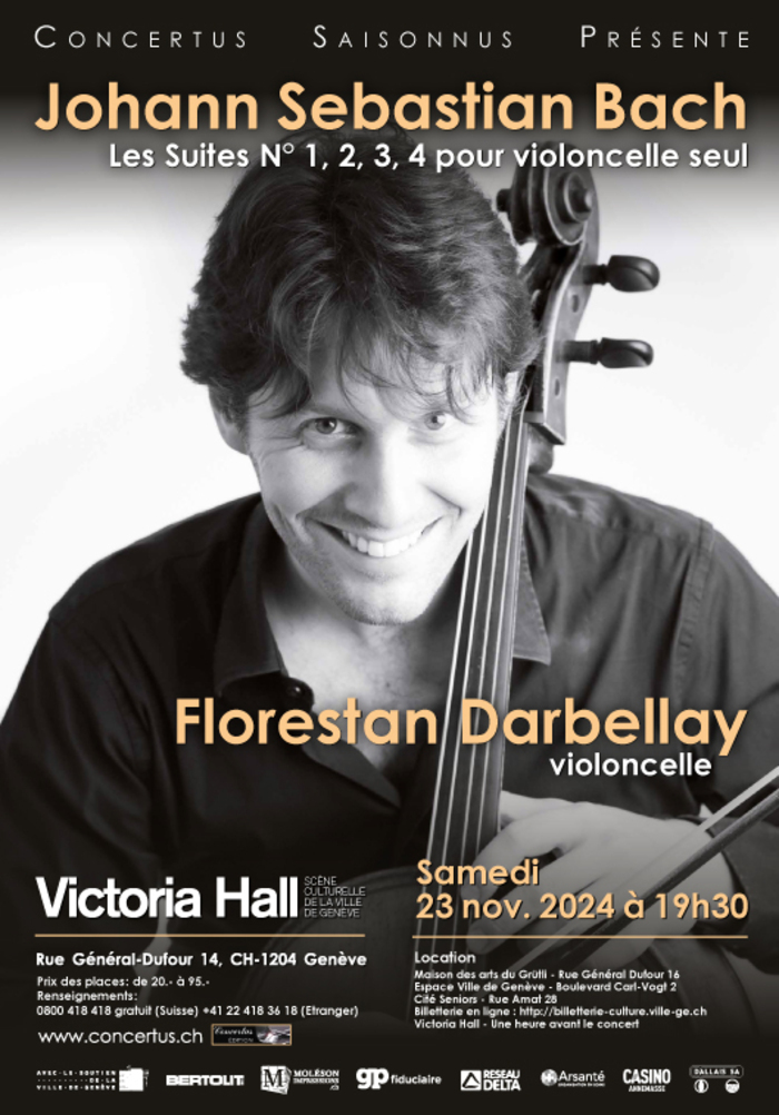 Florestan Darbellay avec son violoncelle