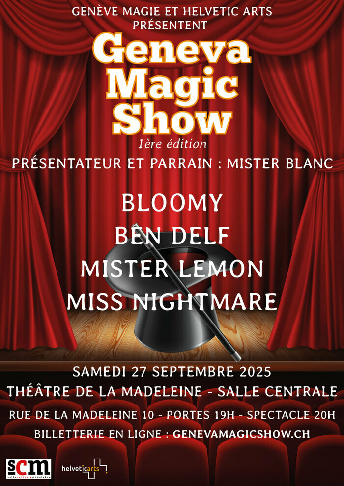 Affiche Geneva Magic Show