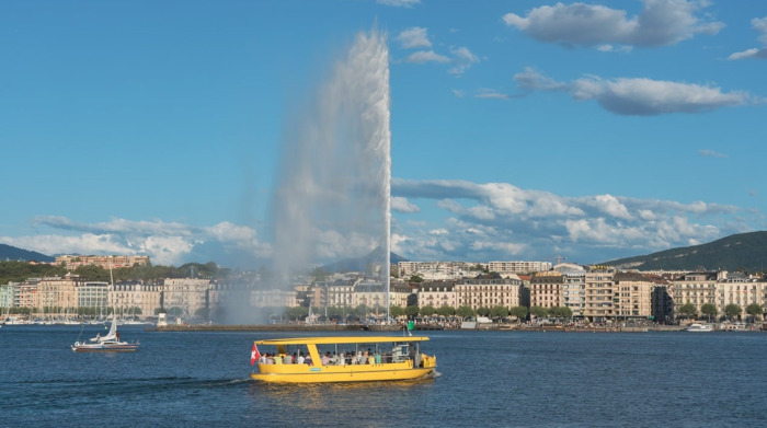 IMAGE DU JET D'EAU DE GENÈVE