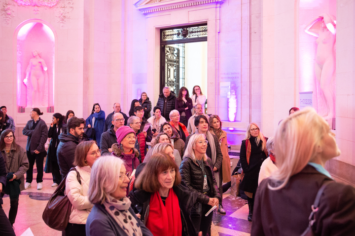 Foule au musée