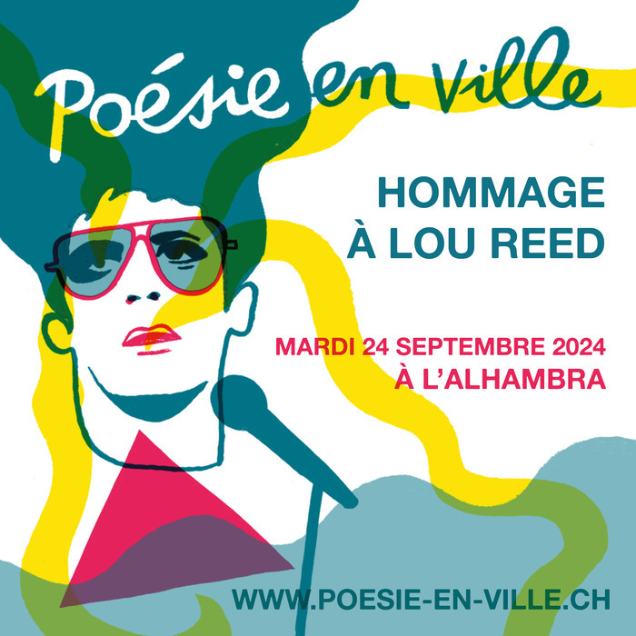 Affiche de l'hommage à Lou Reed