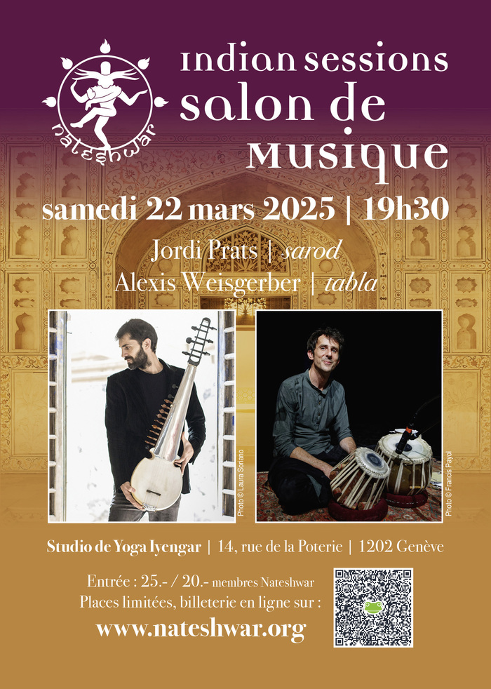 flyer salon de musique indian session 6