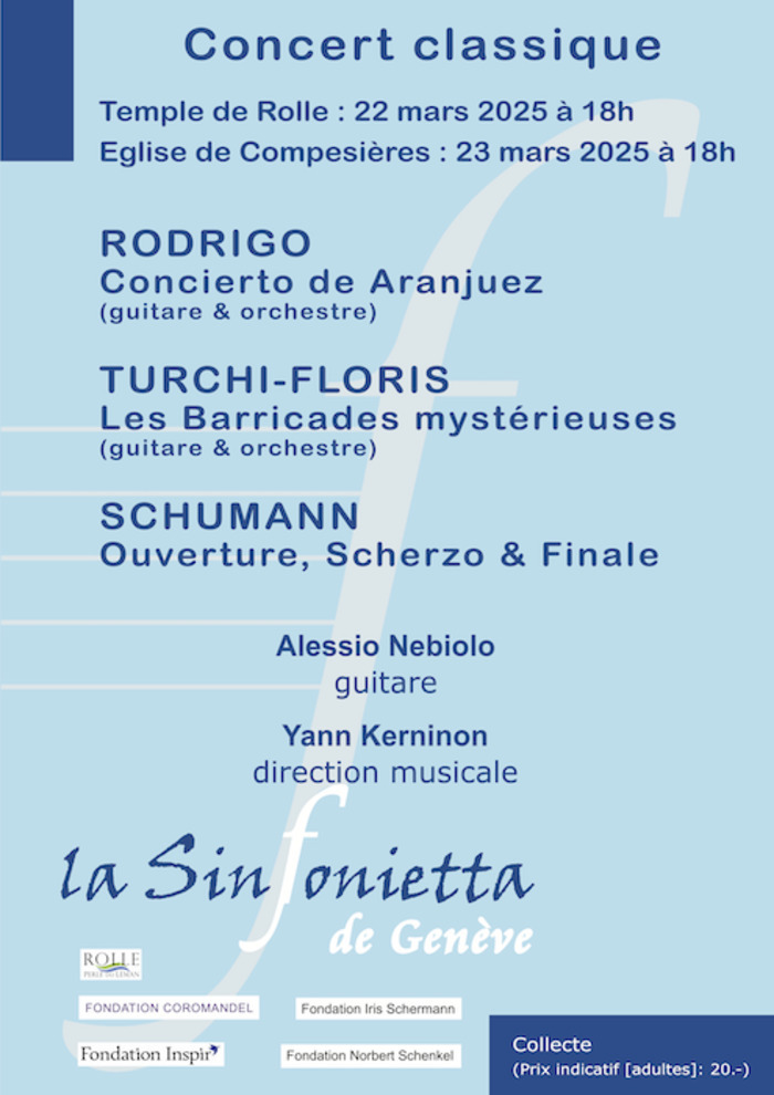 Concert Sinfonietta 23/03/25