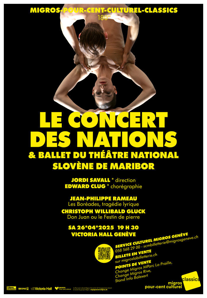 Affiche du concert