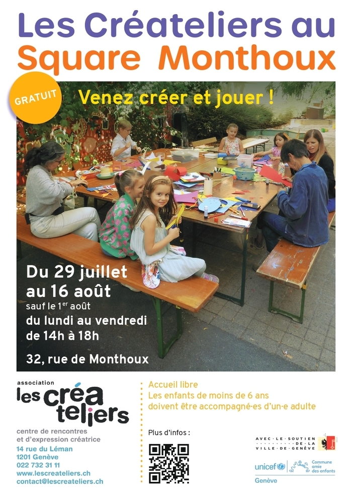 Flyer de l'activité