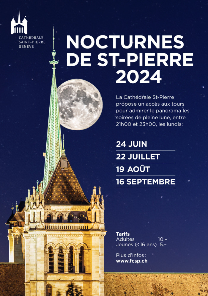 Flyer des Nocturnes de St-Pierre