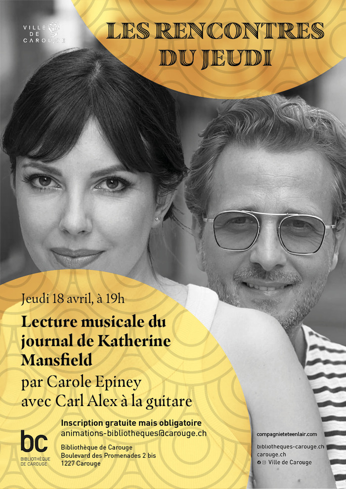 Photographie de Carole Epiney et Carl Alex