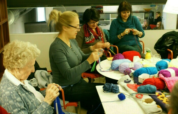 Atelier de couture à Cité Seniors