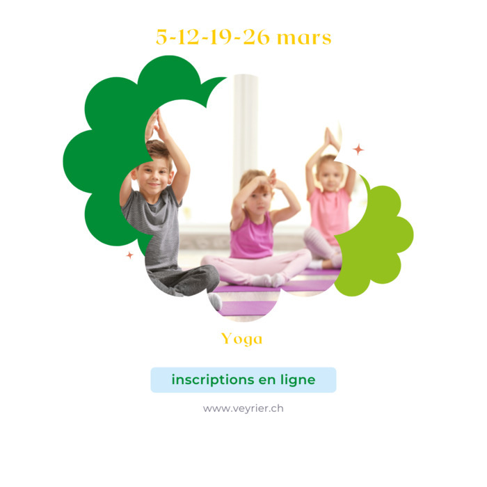 Enfants qui font du yoga