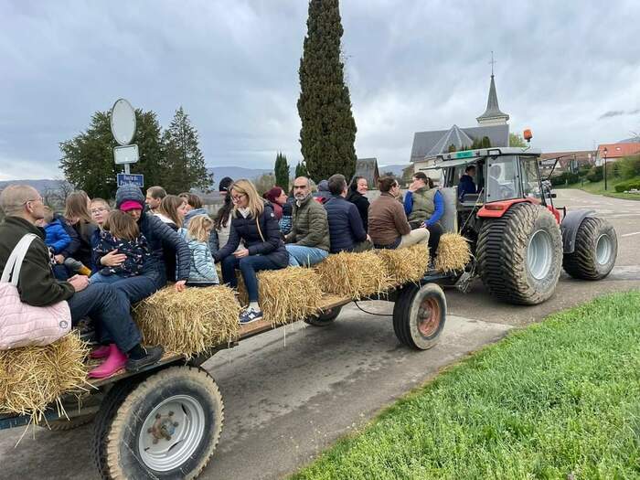 Bakade en tracteur