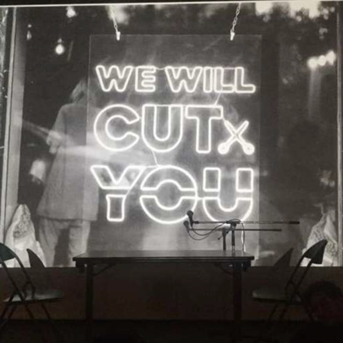 we will cut you