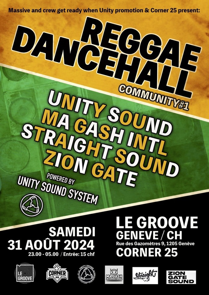 Affiche de la soirée dancehall