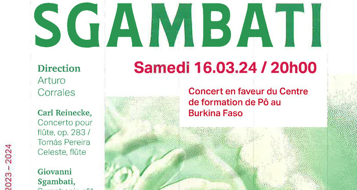 Affiche du concert