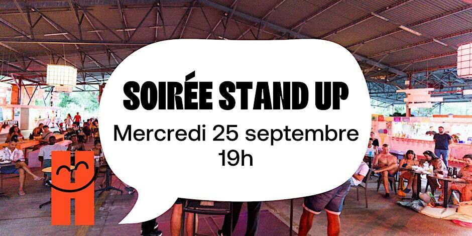 Soirée Stand-up le mercredi 25 septembre de 19h à 20h