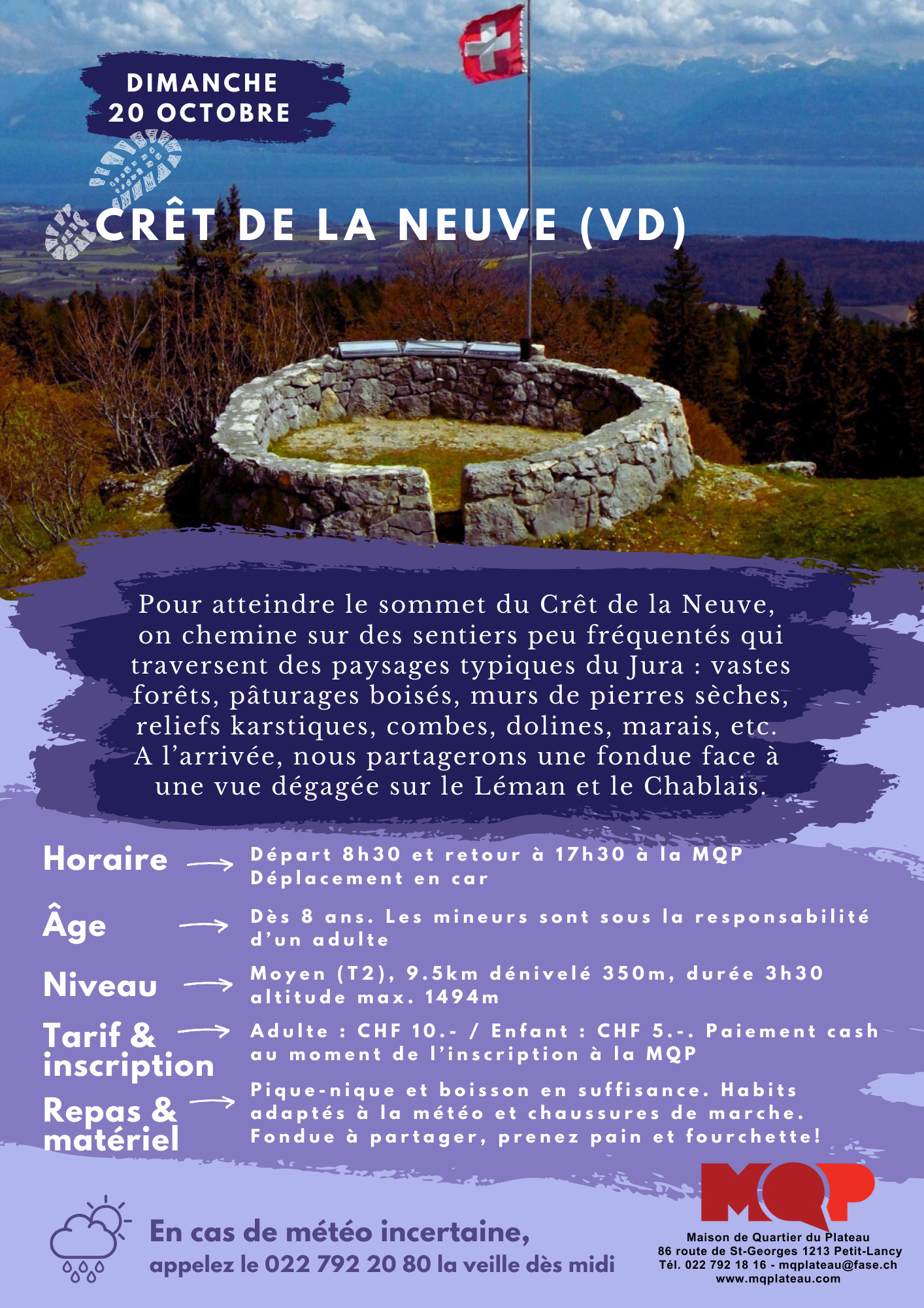 Sommet du Crêt de la Neuve