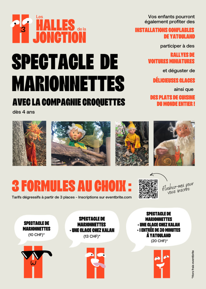 marionnettes halles de la jonction