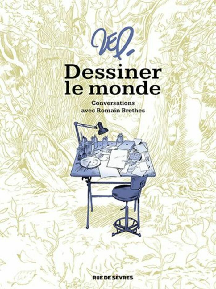 Couverture du livre de Zep intitulé "Dessiner le monde"