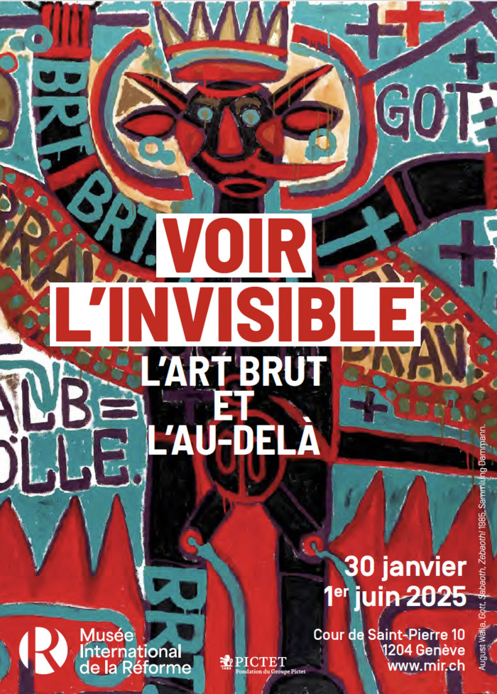 affiche de l'exposition "Voir l'invisible"