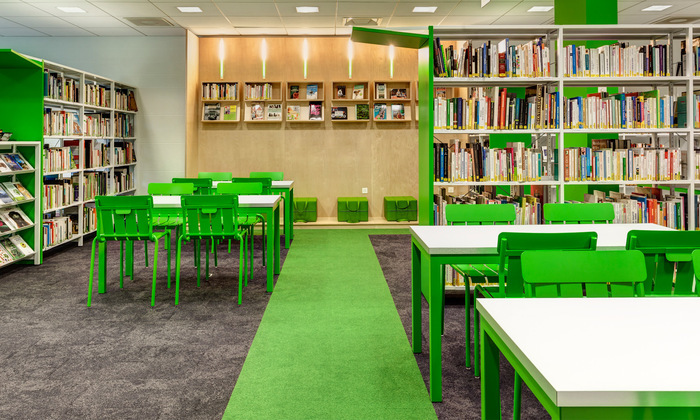 Image d'une salle de la Bibliothèque de la Cité