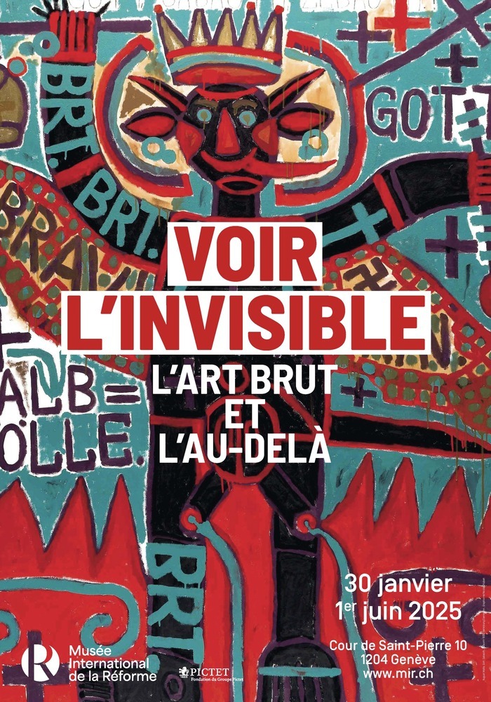 Affiche de l'exposition "Voir l'invisible"