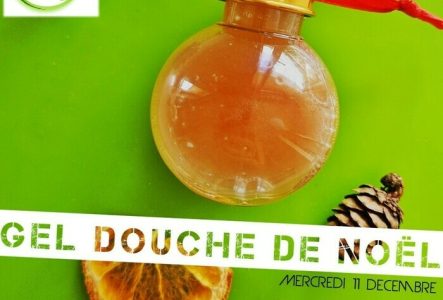 gel douche Noël