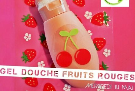 gel douche fruits rouges