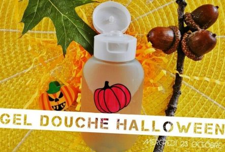 gel douche halloween