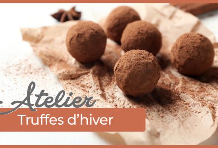 Atelier truffes d'hivers au chocolat à l'école du chocolat