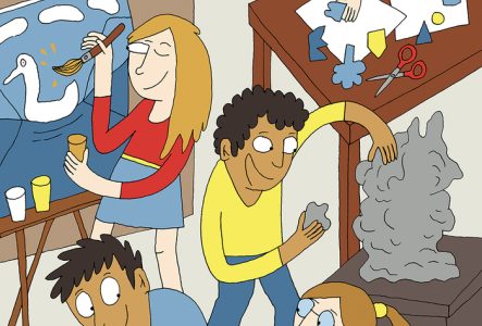 DR Illustration de l'événement par Adrienne Barman