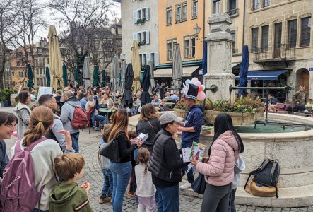 Chasse aux oeufs en vieille ville de genève