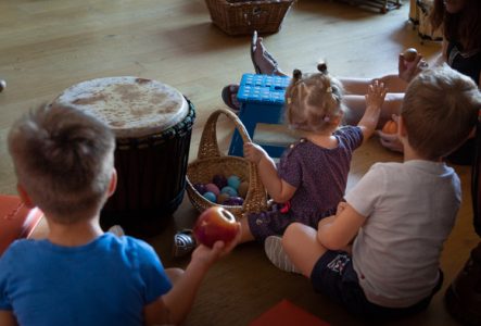 enfants et instruments de musique