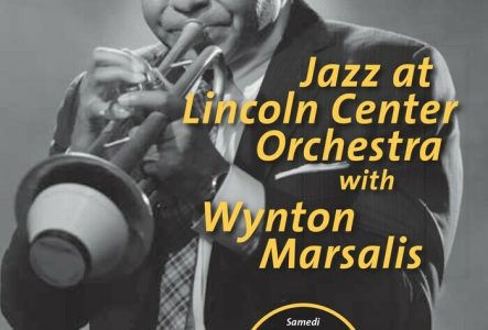 Affiche de la soirée avec Wynton Marsalis