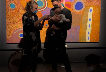 Photo d'un bébé participant à un éveil musical au MEG