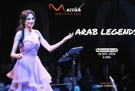 DR La chanteuse de Mazzika en concert avec l'orchestre
