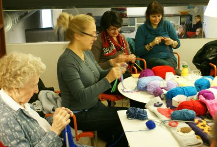 Atelier de couture à Cité Seniors