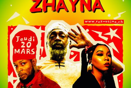 Affiche des concerts de Lutan Fyah, Jah Mason et Zhayna